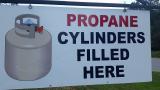 Propane Cylinders filled here